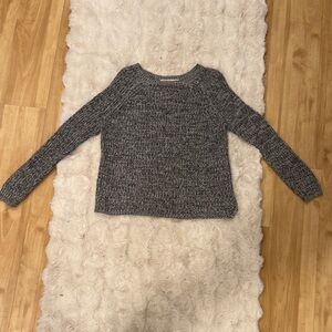 Faded Glory Marled Gray Crewneck Sweater